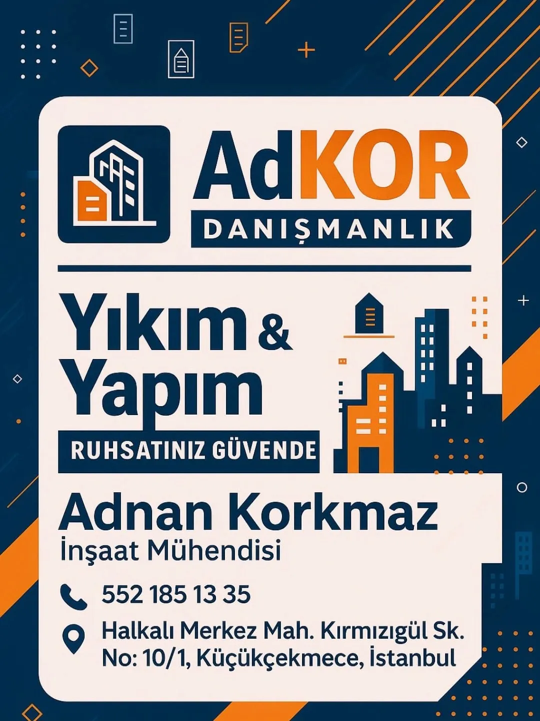 Yapım Ruhsatı Dosyası